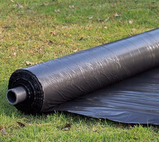 High Quality Biodegradable Agricultural Black Plastic Mulch