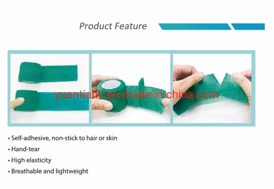 Camo Print Custom Pets Sports 5cm*4.5m Self-Adhesive Wound Support Elastic Bandage